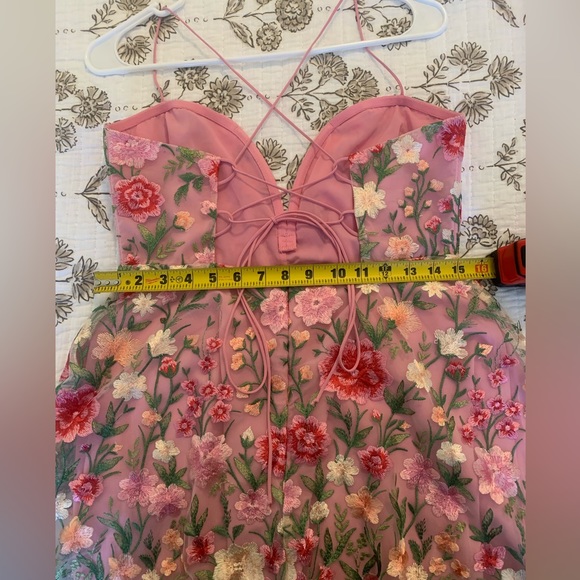 For Love & Lemons Luna Mini Dress - Picture 9 of 16